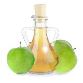 použitie jablčného octu na pleseň nechtov na nohách